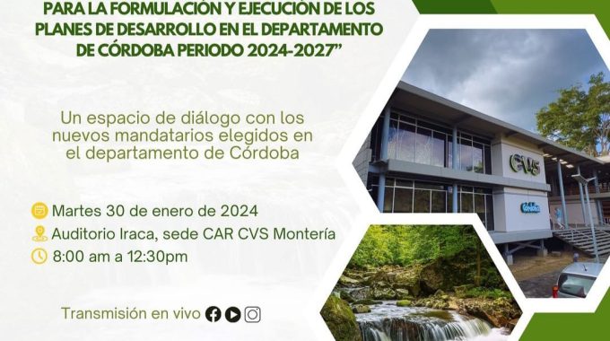Folleto De Aviso Del Seminario Ambiental En Sede De La CVS